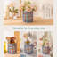 Ceramic / Porcelain Round Utensil Crock