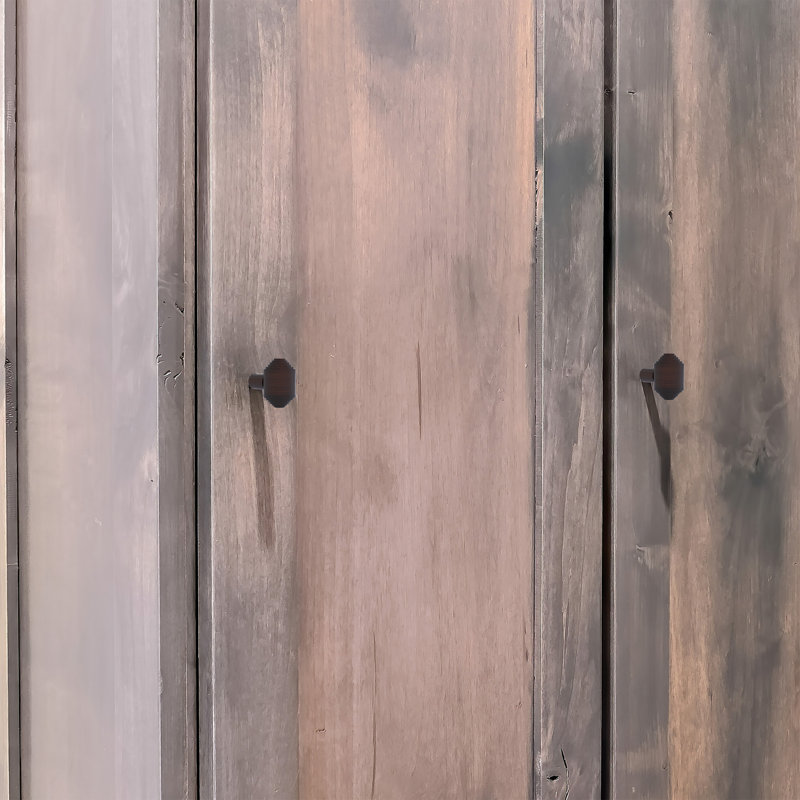 Bouton de longueur 1 1/2 po Beresford, Gris mat