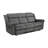 Cappella Transitional Microfiber Manual Reclining 2-Piece Living Room Set with Classic Nailhead Trim, Manual Recline & Pocket Coils-2033436338-2070570065
