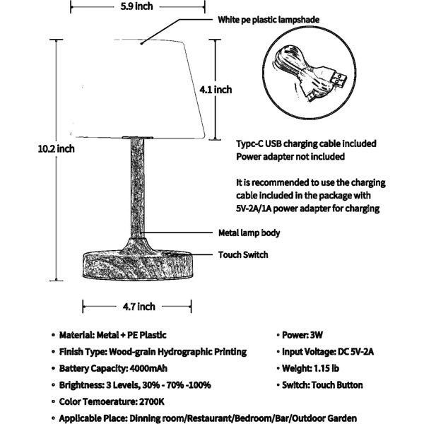 Dimensions du produit