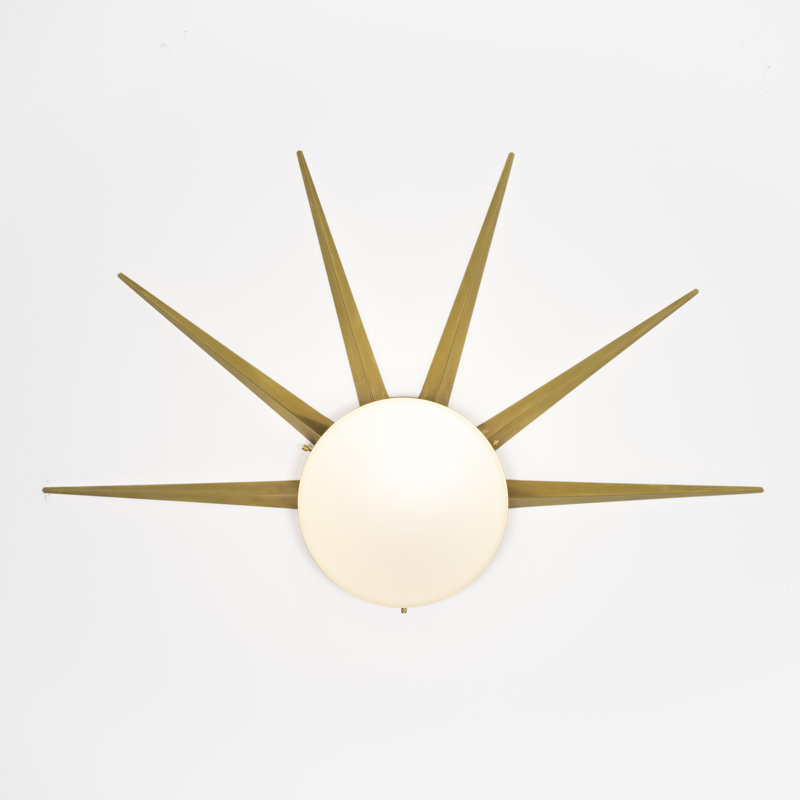 1 - Light LED Flush Mounted Sconce
