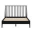 Grand lit plateforme en bois avec tête de lit 46,5 po-1340869946