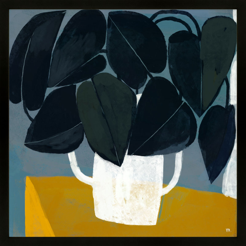 Summer Interior 1 Painting by StudioM, 44" H x 44" W, Black