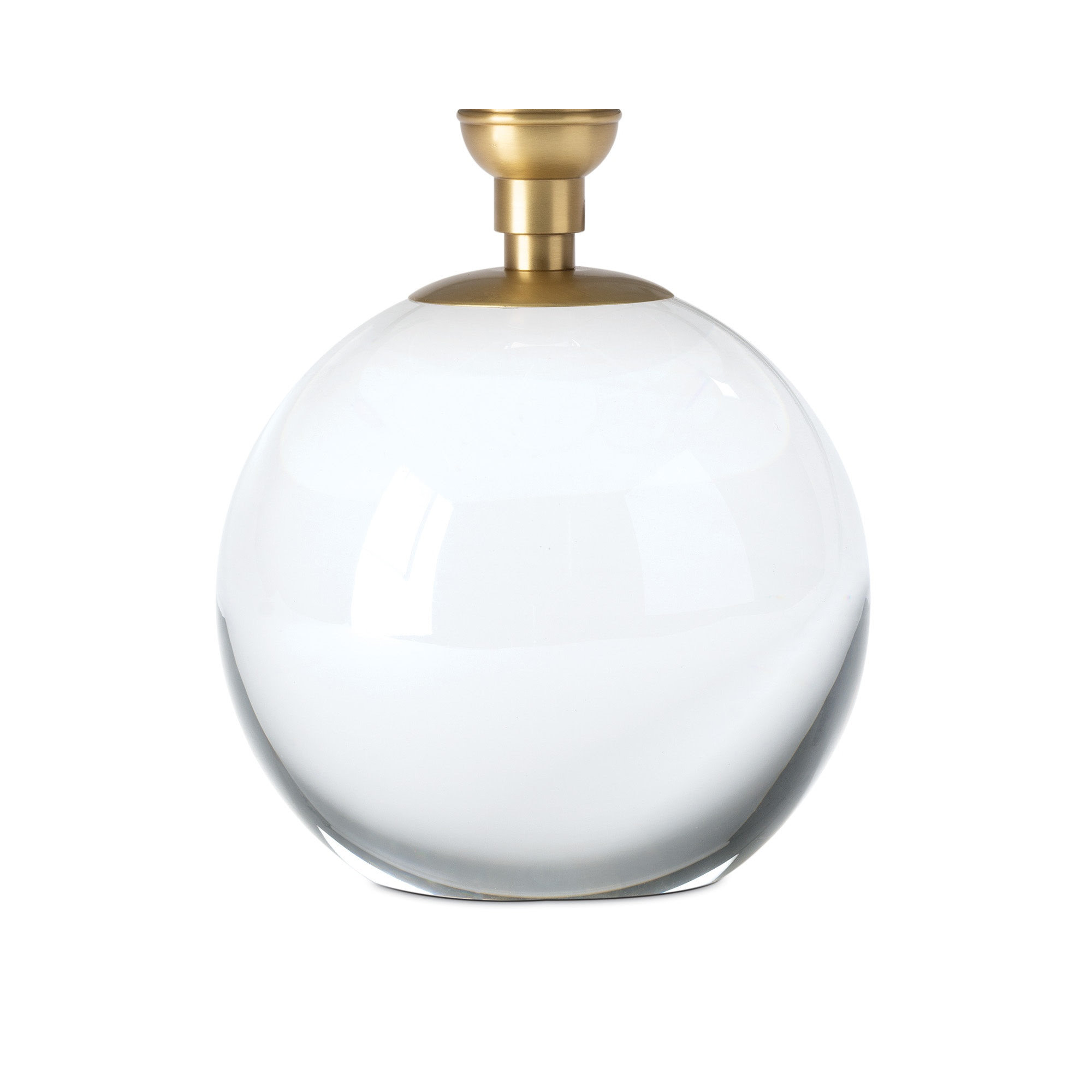 Giorgio Crystal Mini Lamp, Green, Gold