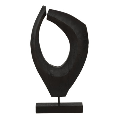 Sculpture Jourdain noir