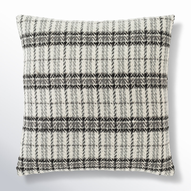 Santorini Chevron Reversible Throw Pillow, 22" x 22", Polyester/Polyfill