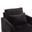 Fauteuil d'appoint avec cadre en bois, fauteuil d'appoint de style moderne