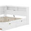 Lit de jour en bois avec 2 tiroirs, tablette et ports de chargement USB-99837538-99837539