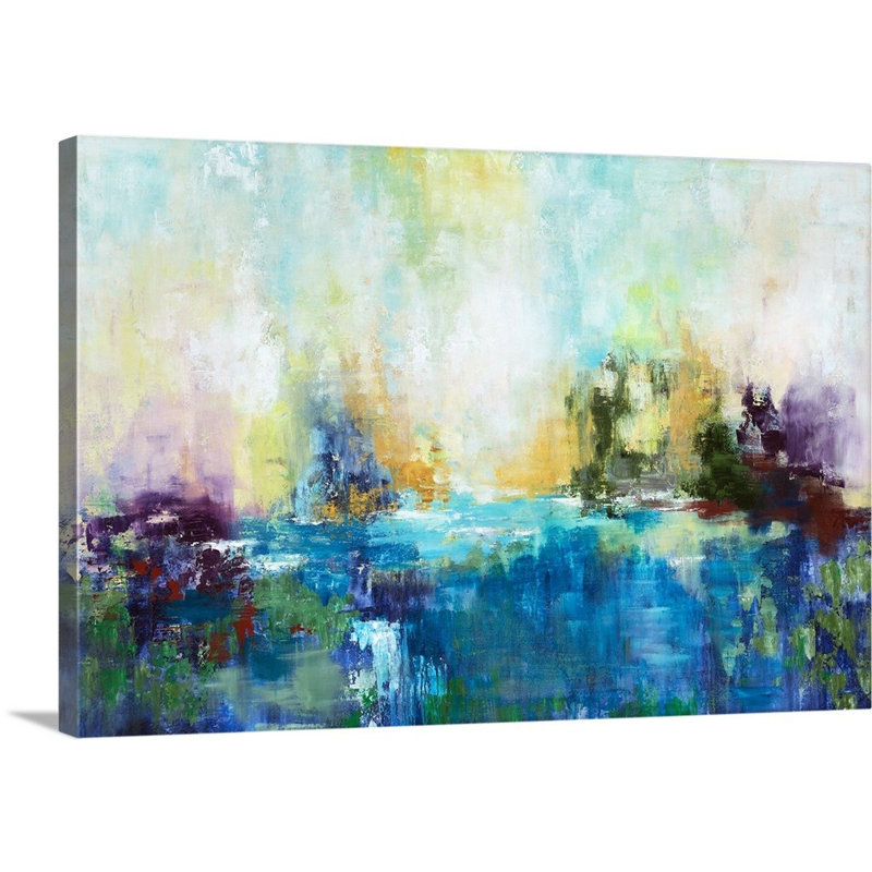 « karmic energy », peinture sur toile, H 12 po x l 18 po x P 1,25 po, Toile tendue