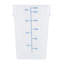  Boîte de rangement pour aliments contenant 10 bacs de rangement en plastique pour la cuisine de 22 pte avec marqueurs de volume-1069872004