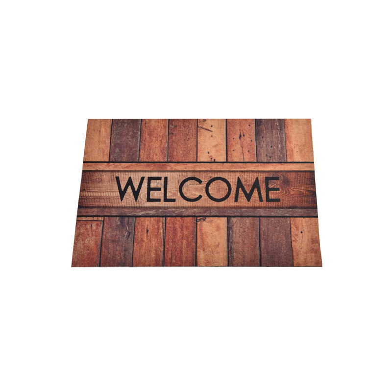 Paillasson durable en PVC antidérapant de 15,7 po x 23,6 po | Matériau 100% PVC, lavable à la machine à 86 ° F | Parfait pour l'intérieur et l'extérieur, facile à nettoyer, élégant et fonctionnel