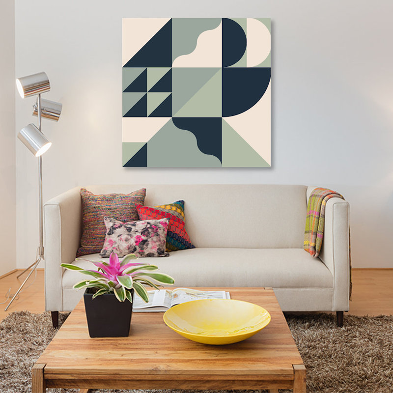 « avalanche », reproduction d’impression sur toile, H 18 po x l 18 po x P 1,5 po, Toile tendue, Pas de tapis