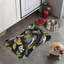 Tapis aviaire en forme d'os 1 pièce