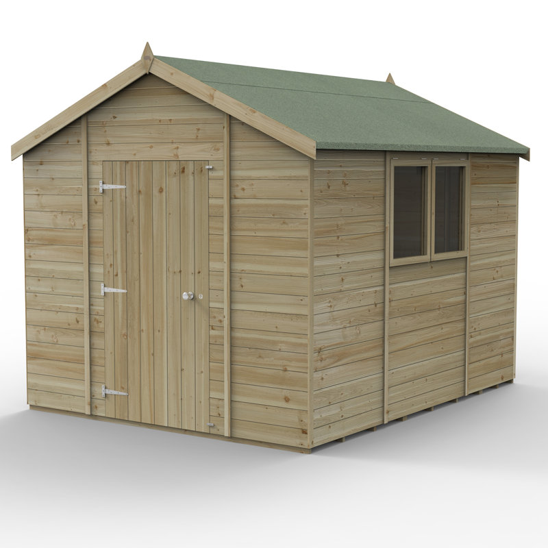 Timberdale 10 x 8 Apex Shed, Yes