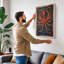 Ornamental Octopus Art Deco - Wrapped Canvas-825134886-825134911