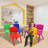 6-Piece Stackable Kids Classroom Chairs, Plastic School Chairs for Preschool, Daycare & Playroom-116734402