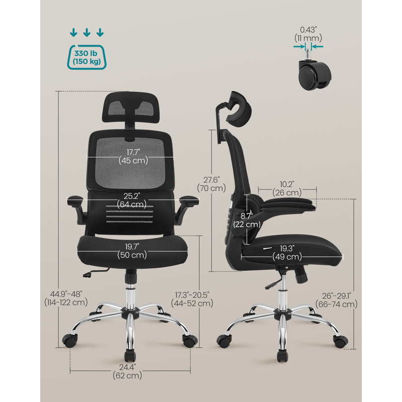 Laronda Office Chair, Black
