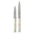 Sur La Table Kitchen Essentials 14 Piece Cutlery Set, German Steel Forged Knives, Beech Wood Block, Chef, Santoku, Bread, Steak Knives, Shears & Sharpener - Linen White-124377995