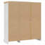Lonepine 3 Door Solid Wood Wardrobe-86317407