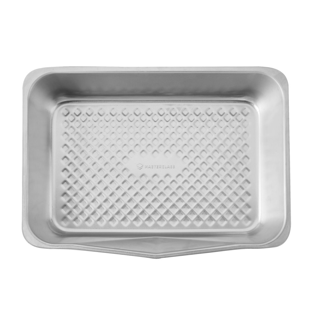 MasterClass Recycled Aluminium Roasting Pan with Pouring Spout, 40cm x 29cm