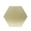 Table d'appoint hexagonale