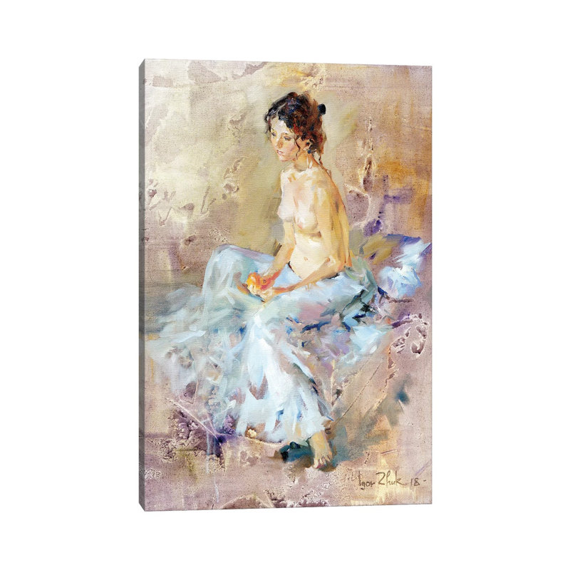 Reproduction d'art sur toile tendue, H 12 po x l 8 po x P 0,75 po