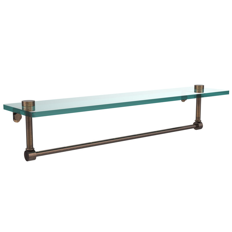 Tablette avec porte-serviettes Gober, 22 po, Bronze vénitien