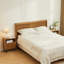 Table de chevet 2 tiroirs Wooden Stripe-878402835