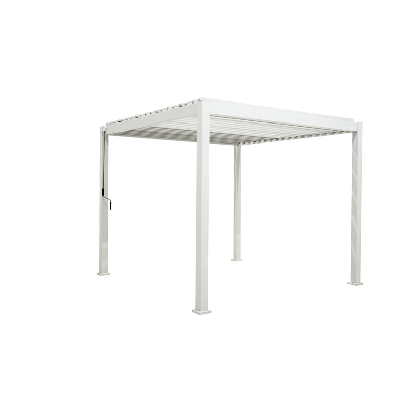 Basma 2.4m x 3m x 3m Pergola, White