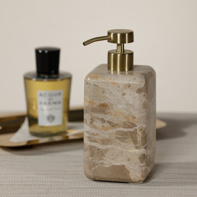 Marble Soap and Lotion Pump Dispenser