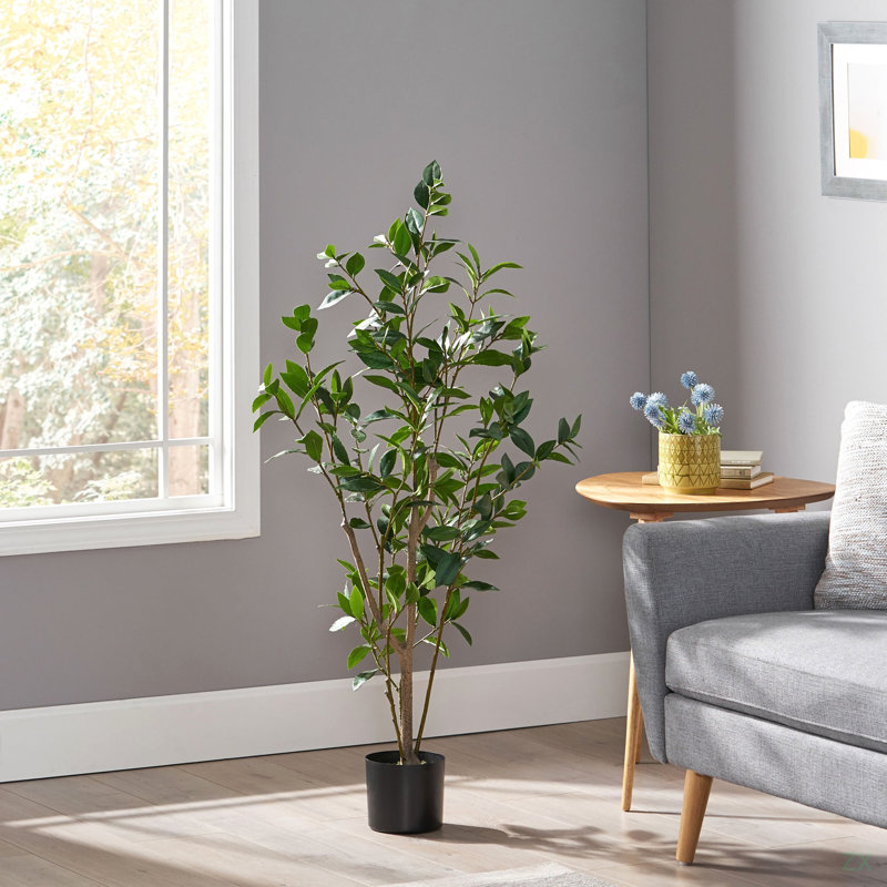ARBRE DE LAurier artificiel, H 47 po x l 19 po x P 19 po