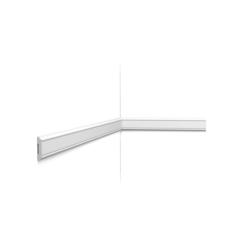 2'' H x 78'' W x 0.38'' D Plastic Chair Rail