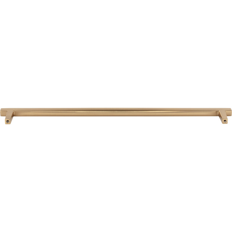 Whitlock Bar Pull, 12", Satin Bronze