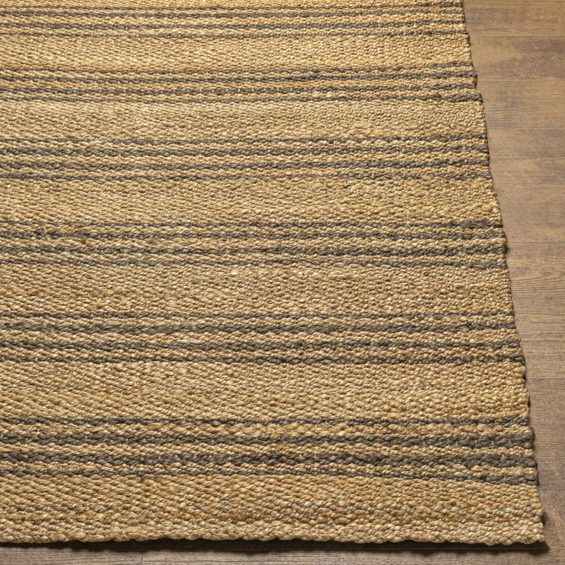 Wilsey Performance Striped Indoor Rug, Round 6'