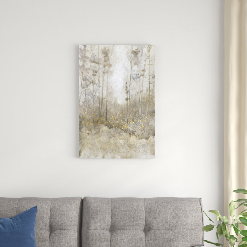 «Thicket Of Trees IV» par Tim Ottoole - impression sur toile tendue, H 30 po x l 20 po