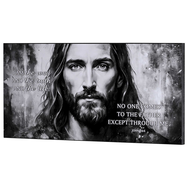 Plaque murale I Am The Way Truth and Life