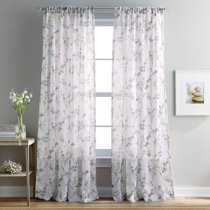 dkny watercolor leaves curtains