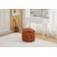 Repose-pieds en tissu Chenille
