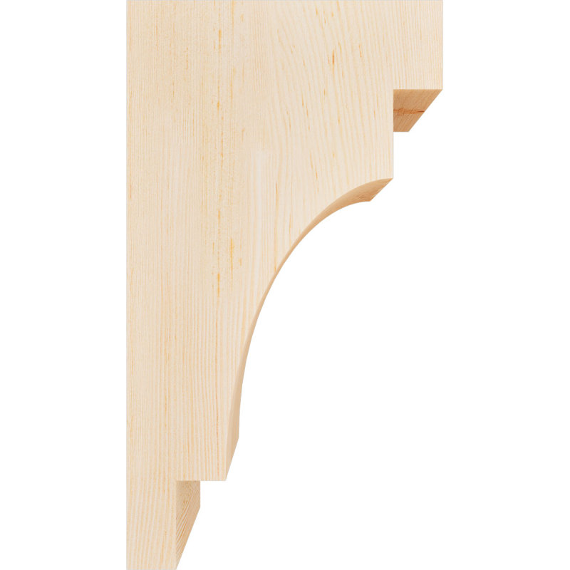 Corbeau méditerranéen, H 18 po x l 5,5 po x P 10 po, Sapin de Douglas, Lisse