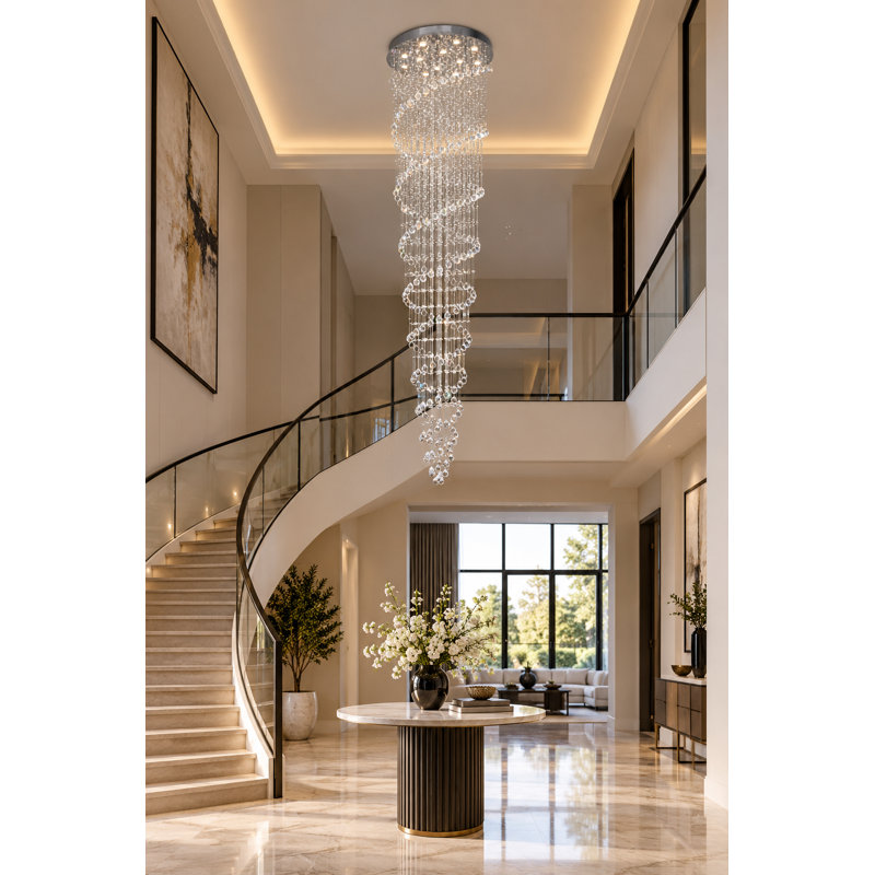 Lustre en cristal 12 lumières Karelia