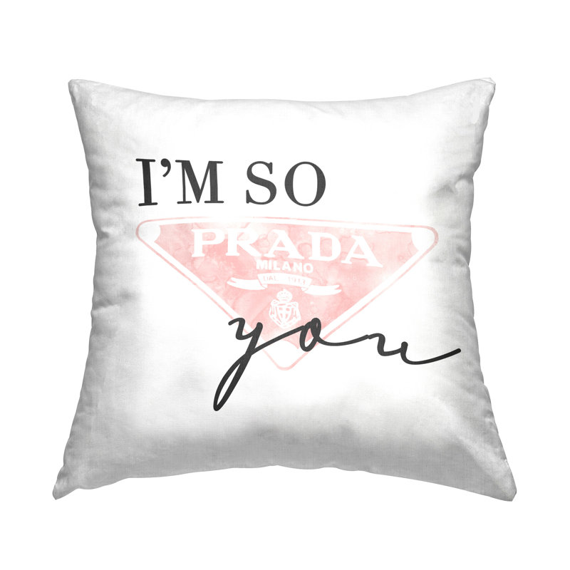 Coussin Stupell Industries Proud Of You Glam Brand