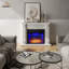 Mateas Electric Wall Mounted Fireplace Insert-494793798