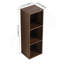 Petites tablettes de rangement murales de 12 pouces, convenant à une petite salle de bain, bureau, pièce de rangement, ébène brun