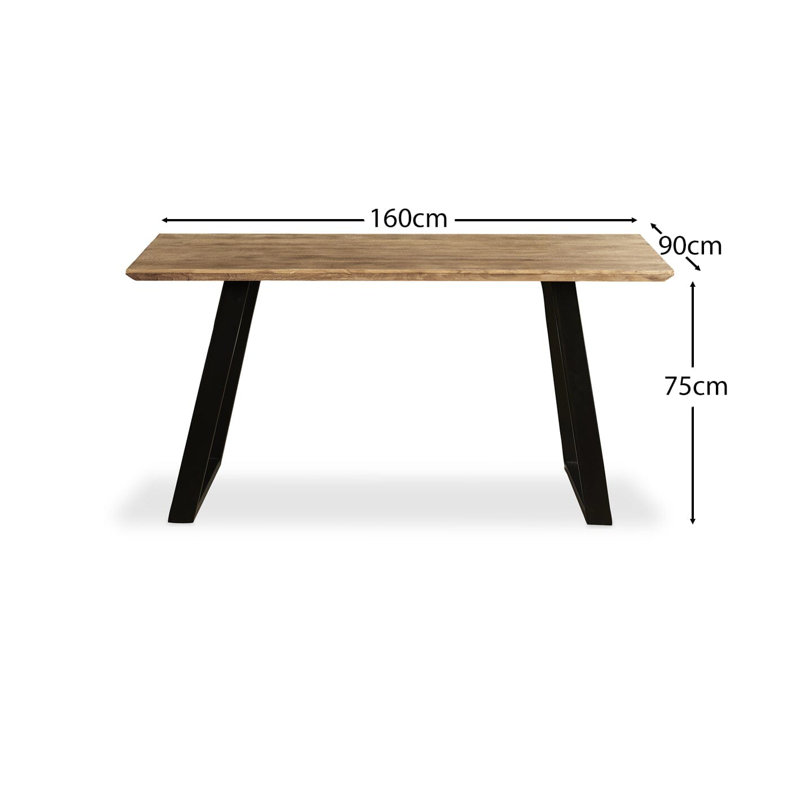 Sabillasville Metal Base Dining Table