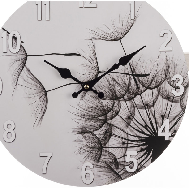 Alexzandrya Wood Wall Clock