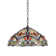 Laurie 2 - Light Red Antique Bronze Unique/Statement Pendant