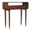 Console incurvée Valenza en bois, brune