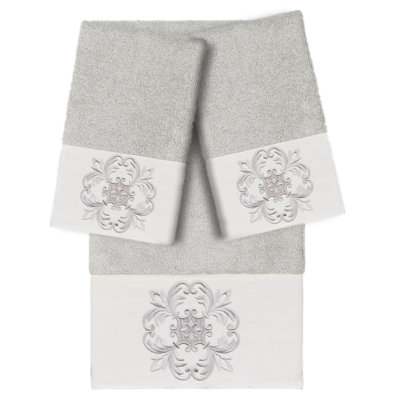 ALYSSA 3 Piece Turkish Cotton Towel Set