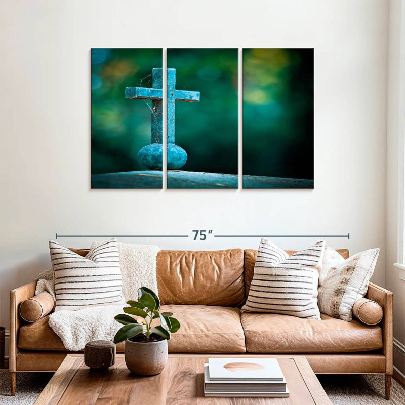 Adella Old Cross, 36" H x 57" W