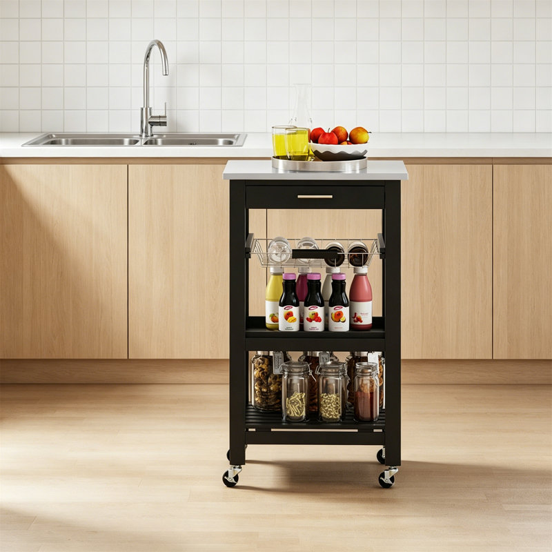 Metal Bar Cart